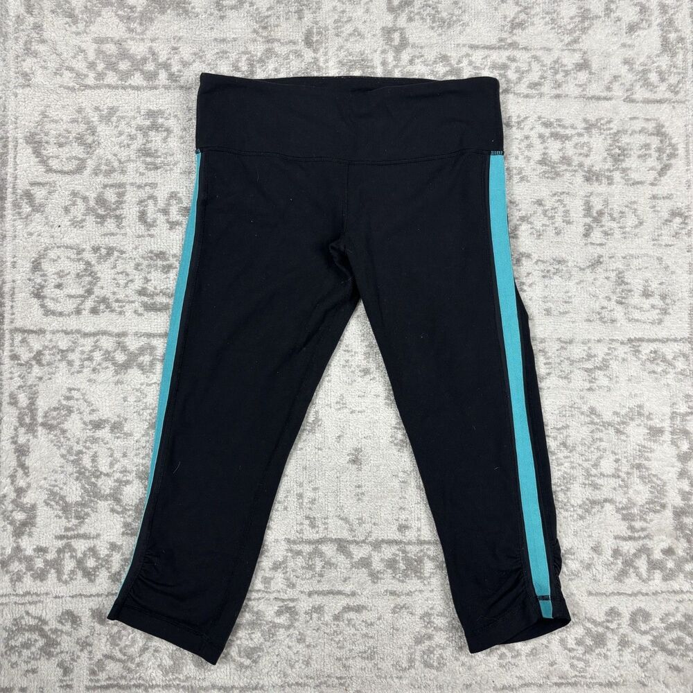 Lululemon Leggings Women's Capris Mid Rise Black Casual Pants Size 8